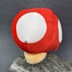 Nintendo Super Mario Bros Pictured Lot 5 Plush Peach Mushroom Ghost Yoshi Mario