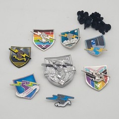 Lot of 8 Destiny 2 Bungie Pins Lot – Be Heard, IWD, LGBTQ, 30th Shield, NO BACKS