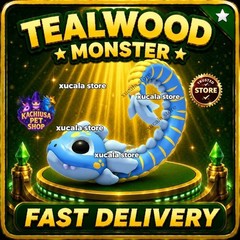 🔥 Tealwood Monster & Rainbow Trout Combo | MFR/NFR/FR Adopt Hot Pet ⚡ Fast Deli