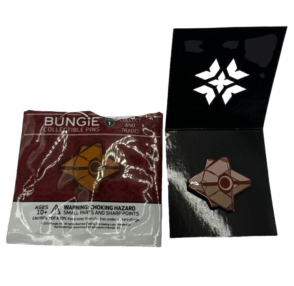 Destiny 2 Series 1 Crimson Days Chocolate Sugary Shell Ghost Pin – Retired