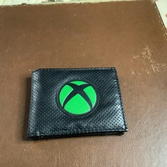 [RARE] NEW XBOX TRI-FOLD WALLET FAUX LEATHER BRANDED MICROSOFT VIDEO GAMES