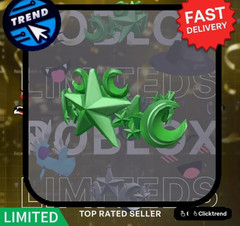 Green Queen of The Night Roblox Limiteds | Roblox Limiteds | Clean & Safe