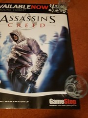 Assassin’s Creed Game Stop Promo Poster. Rare Poster 22x28in [26r]