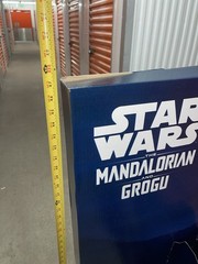 Star Wars The Mandalorian AT-AT 4FT Display -Walmart- 2026 (Full Display)