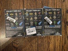 59 FALLOUT MYSTERY PIN BADGES VOLUME 2 BLIND BOX OFFICIAL BETHESDA COLLECTIBLE