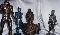 Baldur’s Gate 3 – Halsin Statue Antique Coloring | Art Piece | Tabletop