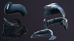 Gears of War Clayton Carmine Helmet – 3D Printed Finished/DIY Piece