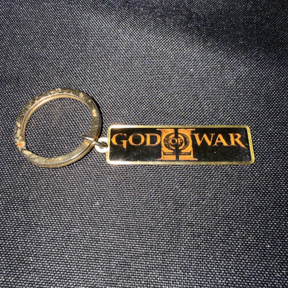 God of War II “The End Begins” Playstation 2 PS2 Promotional Promo Keychain