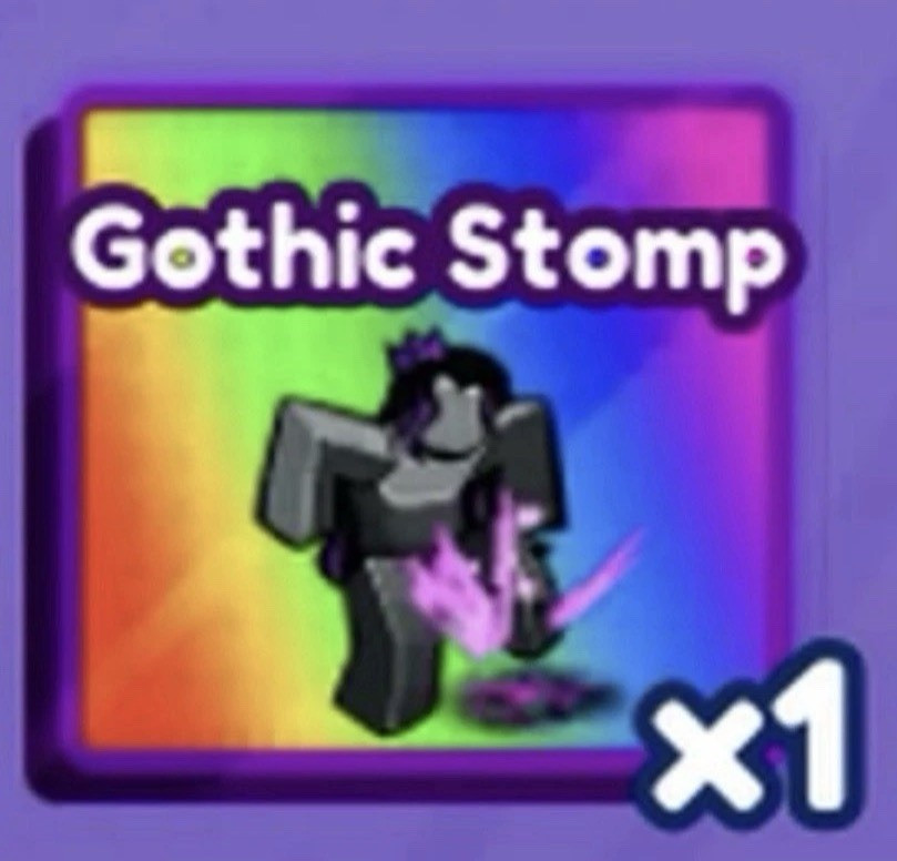 Gothic Stomp Collectible In-Game Item (Digital) Video Game Merchandise