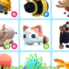 Mochi Meow/Adopt Me Pet/Neon/Legendary