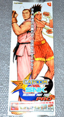 Capcom VS SNK PRO – Promotional banner Poster Dreamcast Japan 2001