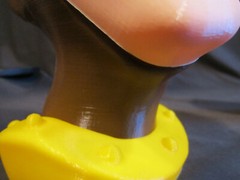 Dragon’s Lair Dirk the Daring Bust (Custom 3d Printed Display) 8″ Tall