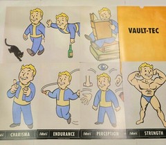 Fallout 4 Vault Tech Special Edition 7 Art Cards Limited Issue Opened Box New