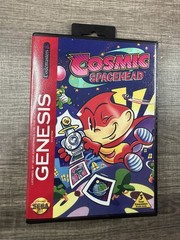 Cosmic Spacehead Custom Game Case For Sega Genesis *NO GAME*