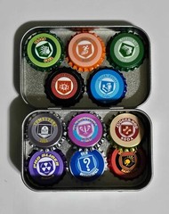 Call Of Duty Mixed PerkACola Bottlecap Tin Bundle Of 18 *Unofficial, Handmade*