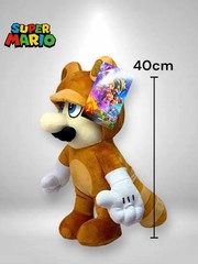 Mexican Super Mario Bros Tanooki Mario 15″ Plush Doll Mexico Bootleg Toy Rare