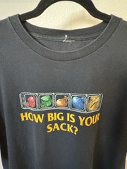 Blizzard Entertainment World of Warcraft T-Shirt “How Big Is Your Sack?” XL