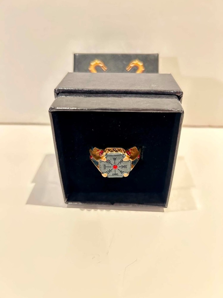 God of War Stone Mason Edition Mason’s Ring Official Replica w/ Original Box