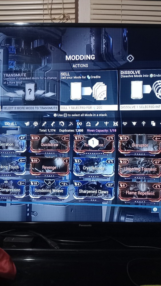 Warframe Guide to 1000s of credits easy and fast. Trading mods to sell or keep