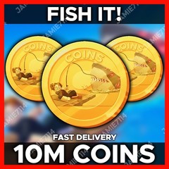 10 MILLION COINS💰 FISH IT!🐟 | 10M COINS | CHEAPEST |‼️FAST & EASY DELIVERY‼️