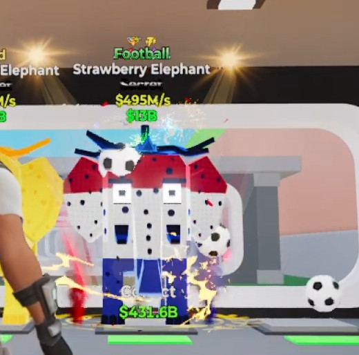 Football Strawberry Elephant 495M/S | Steal The Brainrot