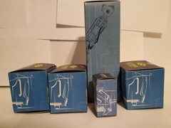 FALLOUT Loot Crate LIBERTY PRIME build-a-figures NIB Armor Dog Meat 2 6
