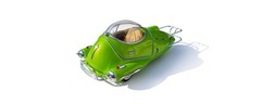 Fallout Lime Green Fusion Flea 1:18 Die Cast Replica Limited Edition #163/250