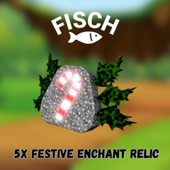 Fisch 🐟 | Festive Enchant Relic | 5x | 10x | 25x | 50x ⚡ Fast Delivery ⚡