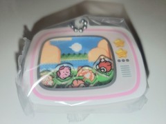 New 2025 Kirby Acrylic Charm Shaker Keyring Bandai Namco Gashapon shaking sound