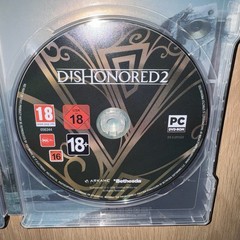 Dishonored 2 Limited Edition Royal Protector Steelbook PC Game 2016 Bethesda 18+