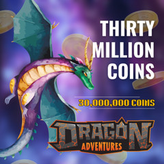 [🟢 ONLINE] Dragon Adventures | 30 Million Coins | DA 30M Coins |