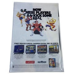Street Fighter II Special Champion Edition Genesis Ad