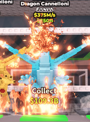 Steal a Brainrot – Diamond Dragon Cannelloni $375M/s+ – Secret