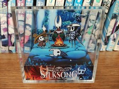 Hollow Knight Hornet Campfire Handmade Diorama – Hollow Knight Cube – Fanart