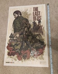 Autographed Bruce Straley The Last Of Us Poster Print PAX West Prime 2012 Signed