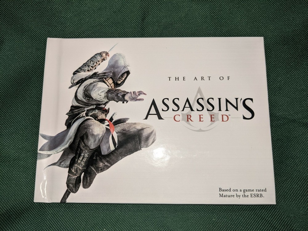 The Art of Assassin’s Creed promotional mini hardcover art book pre-order bonus