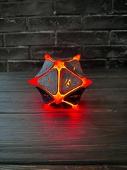 Glowing Mysterious Artifact, Baldur’s Gate Prop, Nightlight Relic