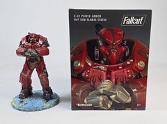 Fallout Power Armor Statue Hot Rod Fl.- NEW