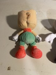 Funko Cuphead Plush Lot Of 3 Legendary Chalice Puppet & Black And White Cuphead