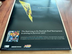 Yu-Gi-Oh! Worldwide Edition GBA Tournament Promo 2 Poster Set ~ Vintage Konami