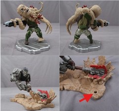 Halo Loot Crate Icons 11 figures, Some broken, bases, in-complete