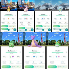 Shiny Pokémon Stamp Rally Background Tokyo Japan Go fest 2026