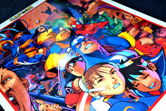Marvel Super Heroes vs Street Fighter – Original Arcade B1 poster Capcom 1997