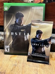 007: First Light (Xbox Series X) W/ SEALED GameStop Exclusive Promo Card Pack