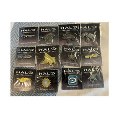 Halo Legendary Loot Crate Collectible Halo Pin Set of 12