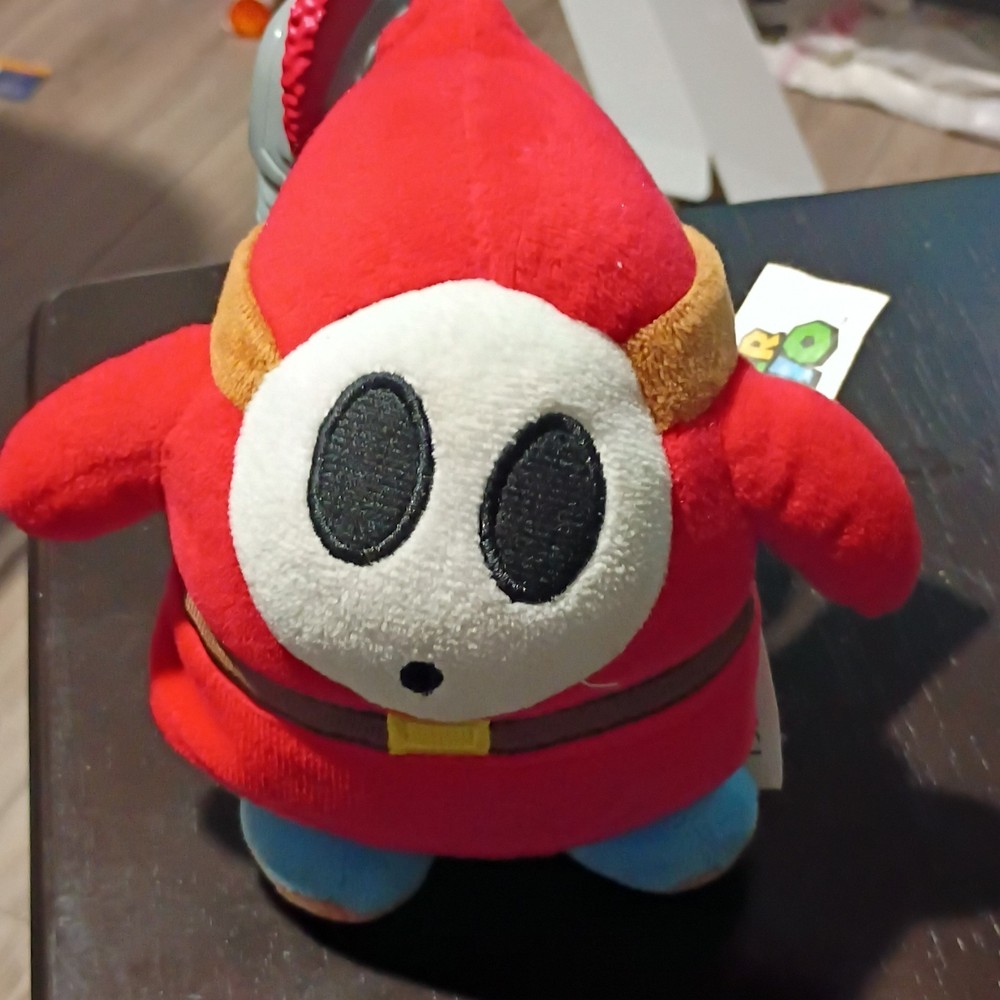 Shy Guy Super Mario Plush Doll Stuffed Toy – Shy Guy Plush Model