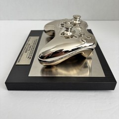 Activision Employee 5 Year Award Video Game Xbox 360 Controller Plaque Gold