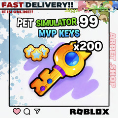 200X MVP Keys | PET SIMULATOR 99 – PS99 – PET SIM 99