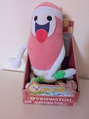 New Blizzard Blizzcon 2019 Overwatch Yachemon Plush Sausage With Leek UFO NIB-