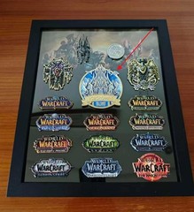 World of Warcraft China Tour Event Orgrimmar/Stormwind/IceCrown Magnetic Medal